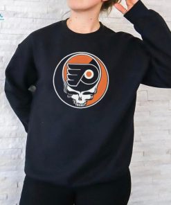 Official Philadelphia Flyers Grateful Dead Logo Band Shirt