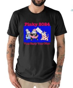 Official Pinky 2024 Vote Early Vote Often Shirt