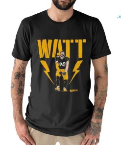 Official Pittsburgh Steelers Tj Watt Sack Celebration vintage Painting t shirt