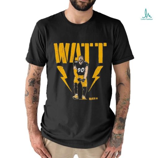 Official Pittsburgh Steelers Tj Watt Sack Celebration vintage Painting t shirt