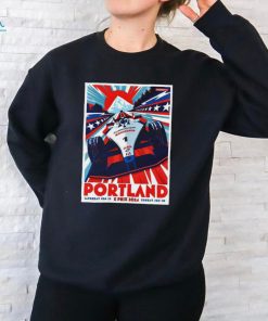 Official PortLand Jun 29 2024 E Prix Poster Shirt