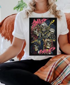 Official Poster Band Maid Hall Tour 2024 t shirt