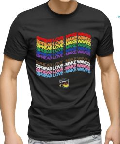 Official Pride San Diego Wave FC Spread Love Make Waves Shirt