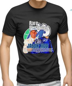 Official Rare Illustrated June 1994 Jason Kidd Signature T shirt