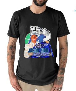 Official Rare Illustrated June 1994 Jason Kidd Signature T shirt