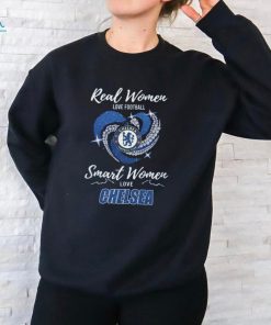 Official Real Women Love Football Smart Women Love Chelsea 2024 T Shirt