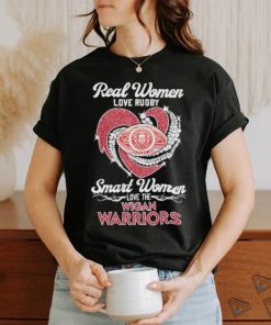 Official Real Women Love Rugby Smart Women Love The Wigan Warriors Diamonds 2024 Shirt