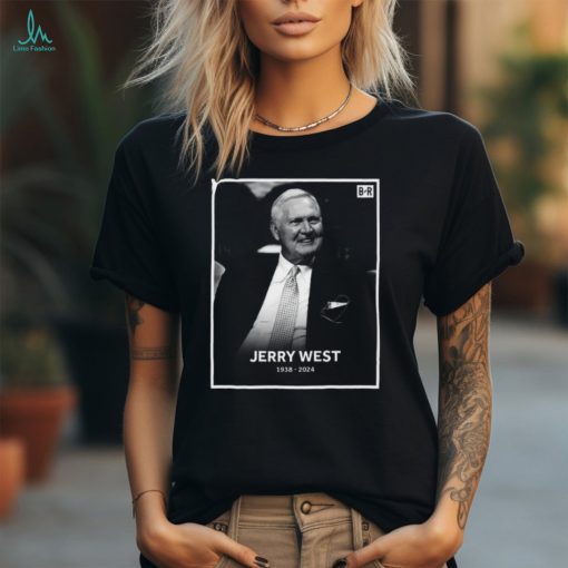 Official Rip Jerry West 1938 2024 x LA Lakers shirt
