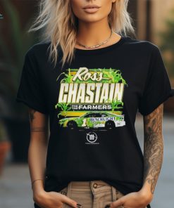 Official Ross Chastain For The Farmers Racing Team Collection Busch Light Car T Shirt