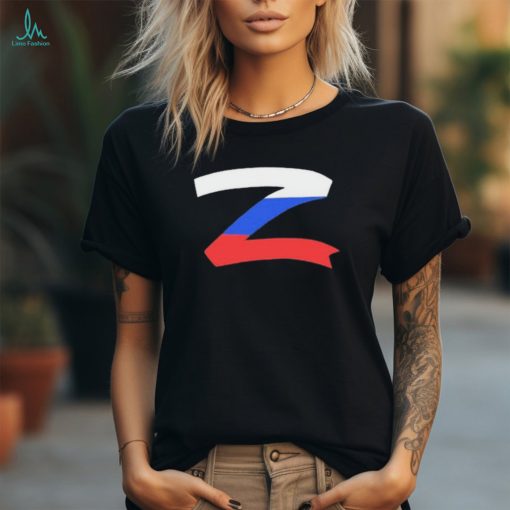 Official Russian Letter Z Flag Shirt