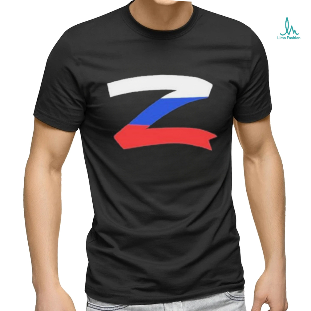 Official Russian Letter Z Flag Shirt Official Russian Letter Z Flag Shirt