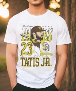 Official San Diego Padres Fernando Tatís Jr. Caricature Baseball Shirt