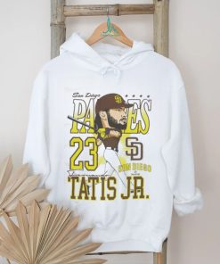 Official San Diego Padres Fernando Tatís Jr. Caricature Baseball Shirt