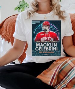 Official San Jose Sharks Select Forward Macklin Celebrini With The First Overall Selection In The NHL Draft 2024 Shirt, hoodie, sweater, long sleeve and tank top Official San Jose Sharks Select Forward Macklin Celebrini With The First Overall Selection In The NHL Draft 2024 Shirt