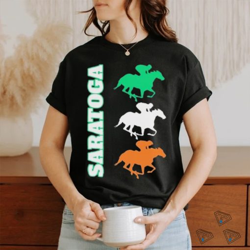 Official Saratoga Springs Upstate New York Horse Racing Shirt