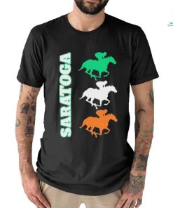 Official Saratoga Springs Upstate New York Horse Racing Shirt