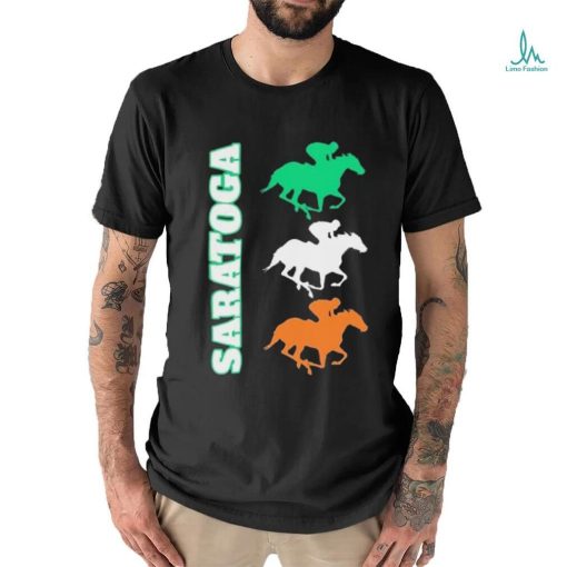 Official Saratoga Springs Upstate New York Horse Racing Shirt