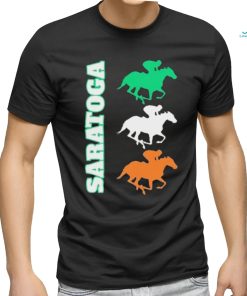 Official Saratoga Springs Upstate New York Horse Racing Shirt