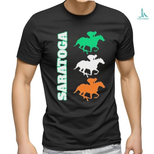 Official Saratoga Springs Upstate New York Horse Racing Shirt