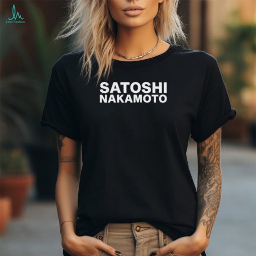 Official Satoshi Nakamoto Bitcoin T Shirt