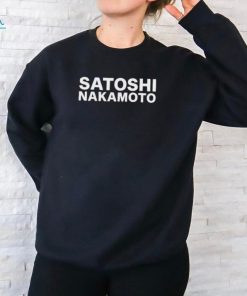 Official Satoshi Nakamoto Bitcoin T Shirt