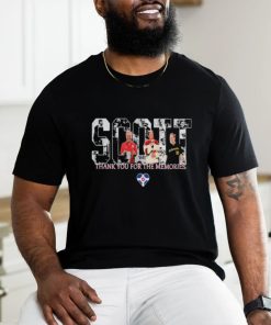 Official Scott Alan Thank You For The Memories T Shirt