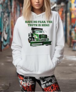 Official Sean El Jefe Mcdonough Have No Fear, The Truth Is Here Frankentruck t shirt