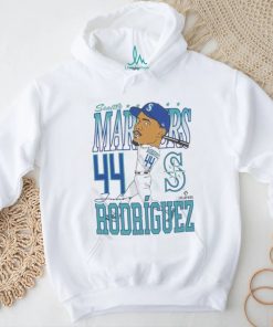 Official Seattle Mariners Julio Rodríguez Caricature Baseball Shirt