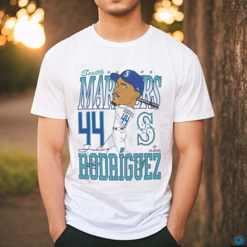 Official Seattle Mariners Julio Rodríguez Caricature Baseball Shirt