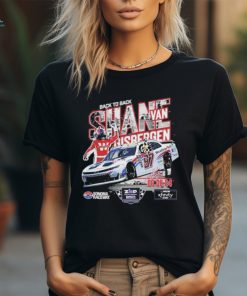 Official Shane van Gisbergen Back To Back 2024 Xfinity Series Zip Buy Now, Pay Later 250 Race Winner T Shirt