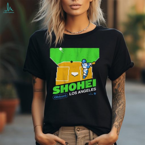 Official Shohei Ohtani Los Angeles Dodgers Retro Game t shirt