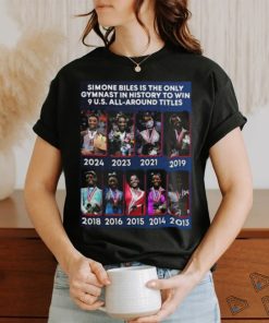 Official Simone Biles Champions Gymnast To Win 9 US All Around Titles Xfinity Champs NBC Olympics Unisex Essentials T Shirt