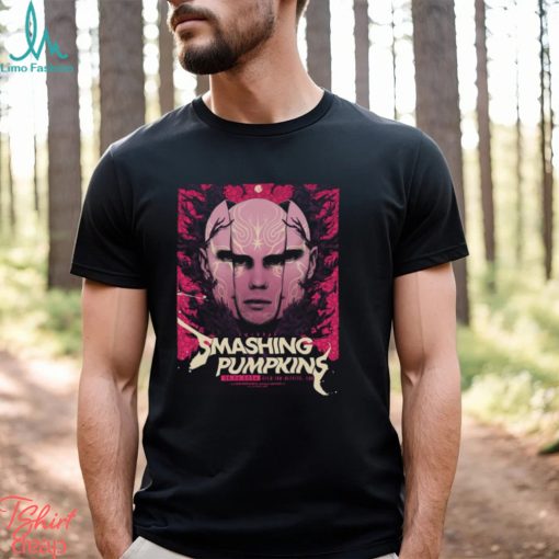 Official Smashing Pumpkins Luxembourg 28th June World Tour 2024 Poster Shirt