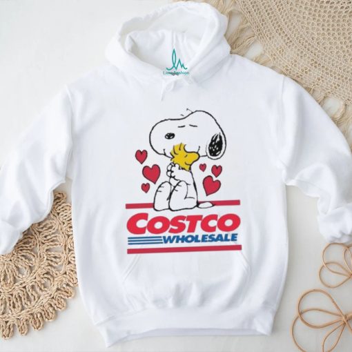 Official Snoopy And Woodstock Loves Costco Wholesale Logo Shirt