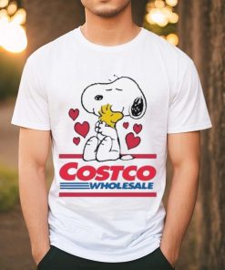 Official Snoopy And Woodstock Loves Costco Wholesale Logo Shirt