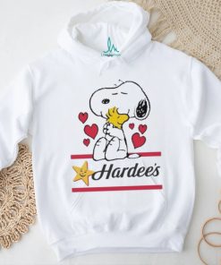 Official Snoopy And Woodstock Loves Hardee’s Logo Shirt