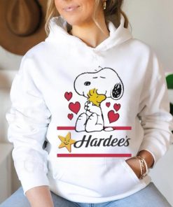 Official Snoopy And Woodstock Loves Hardee’s Logo Shirt