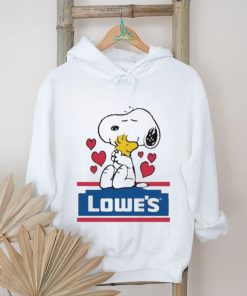 Official Snoopy And Woodstock Loves Lowe’s Logo Shirt