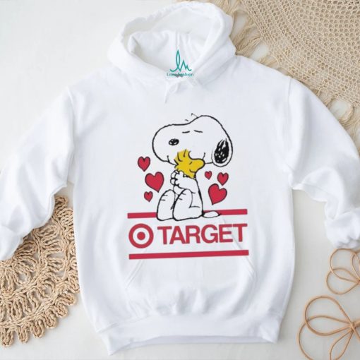 Official Snoopy And Woodstock Loves Target Logo Shirt