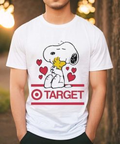 Official Snoopy And Woodstock Loves Target Logo Shirt