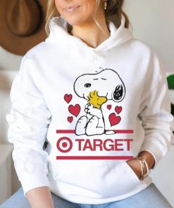 Official Snoopy And Woodstock Loves Target Logo Shirt