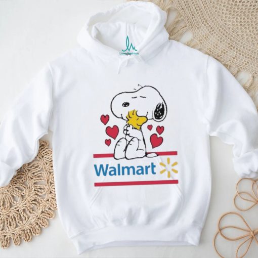 Official Snoopy And Woodstock Loves Walmart Logo Shirt