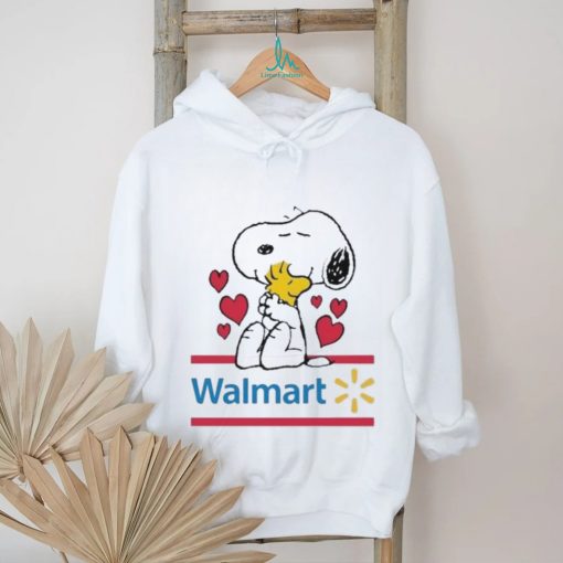 Official Snoopy And Woodstock Loves Walmart Logo Shirt