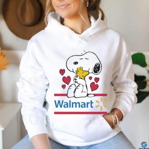 Official Snoopy And Woodstock Loves Walmart Logo Shirt