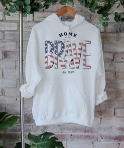 Official Snoopy Home Of The Brave Shirt