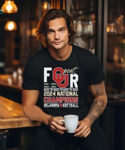 Official Sooners Four Peat National Champions Shirt