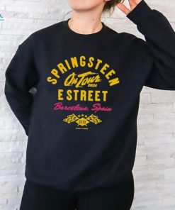 Official Springsteen & The E Street On Tour 2024 Barcelona Spain Estadi Olimpic Shirt