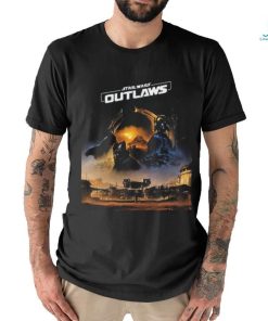 Official Star Wars Outlaws New Poster Fan Gifts Classic T Shirt