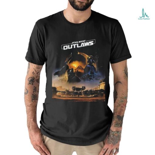 Official Star Wars Outlaws New Poster Fan Gifts Classic T Shirt