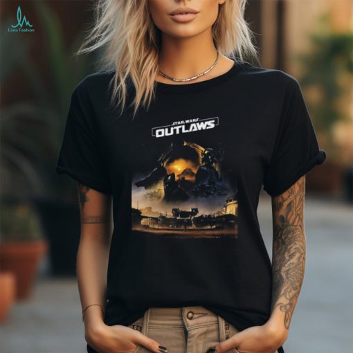 Official Star Wars Outlaws New Poster Fan Gifts Classic T Shirt
